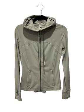 Lululemon Full-Zip Hooded Jacket Women's Size 6 Athletic Fit - PRE-LOVED